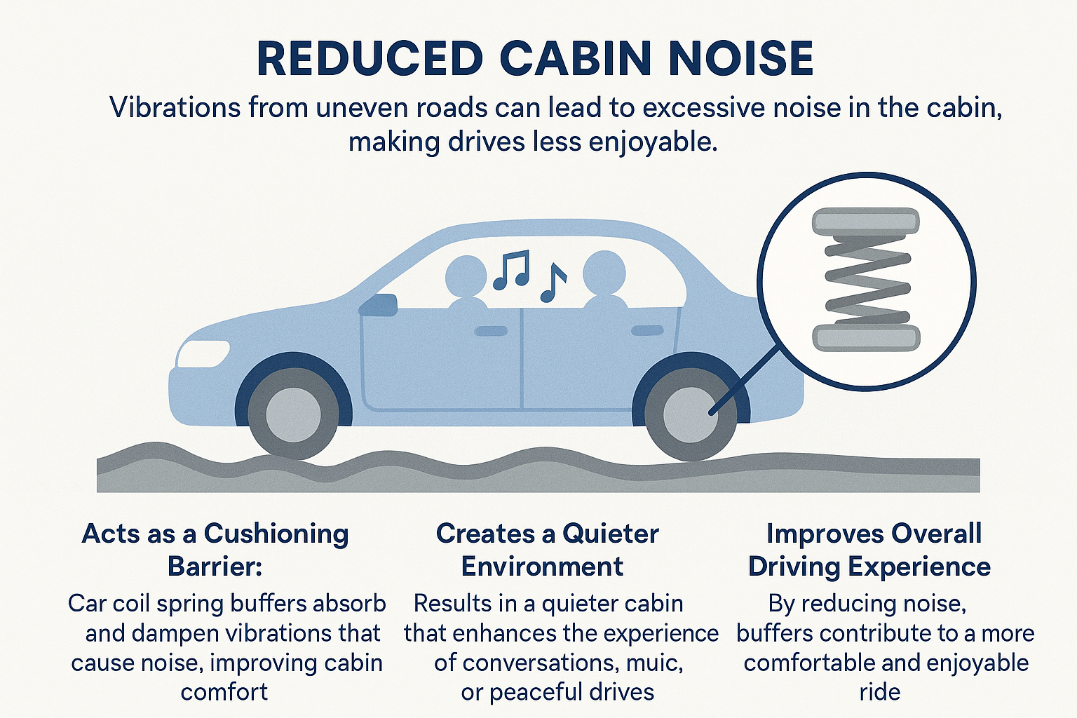 Reduced Cabin Noise
