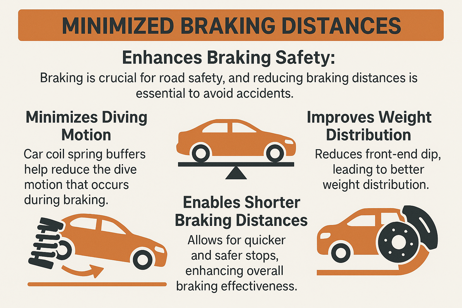 Minimized Braking Distances