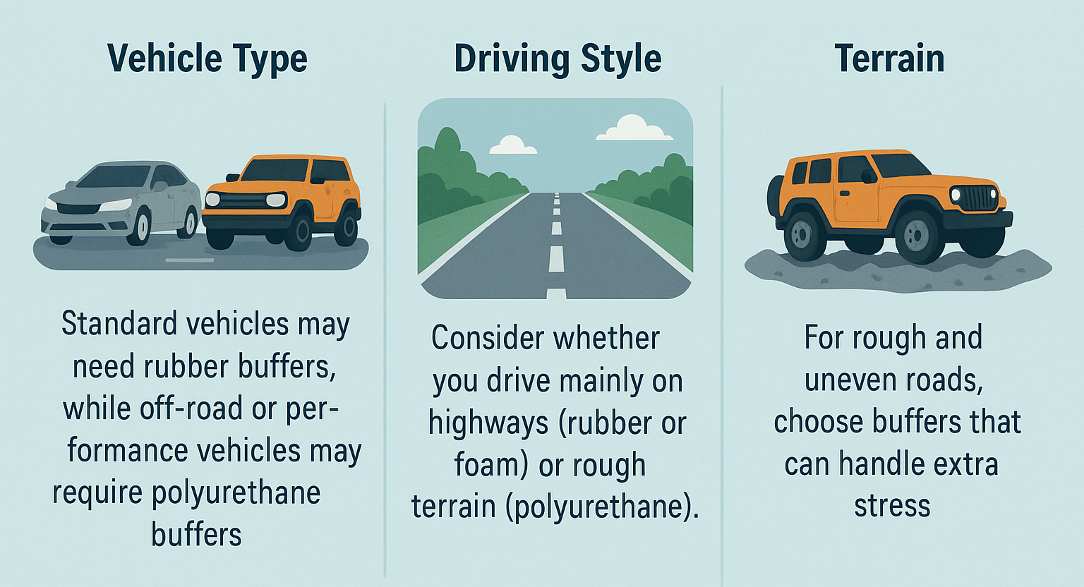 How to Choose the Right Coil Spring Buffer