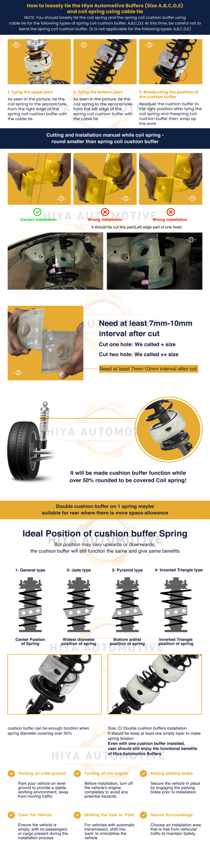 How to Install Car Coil Spring Buffers - Hiya Automotive
