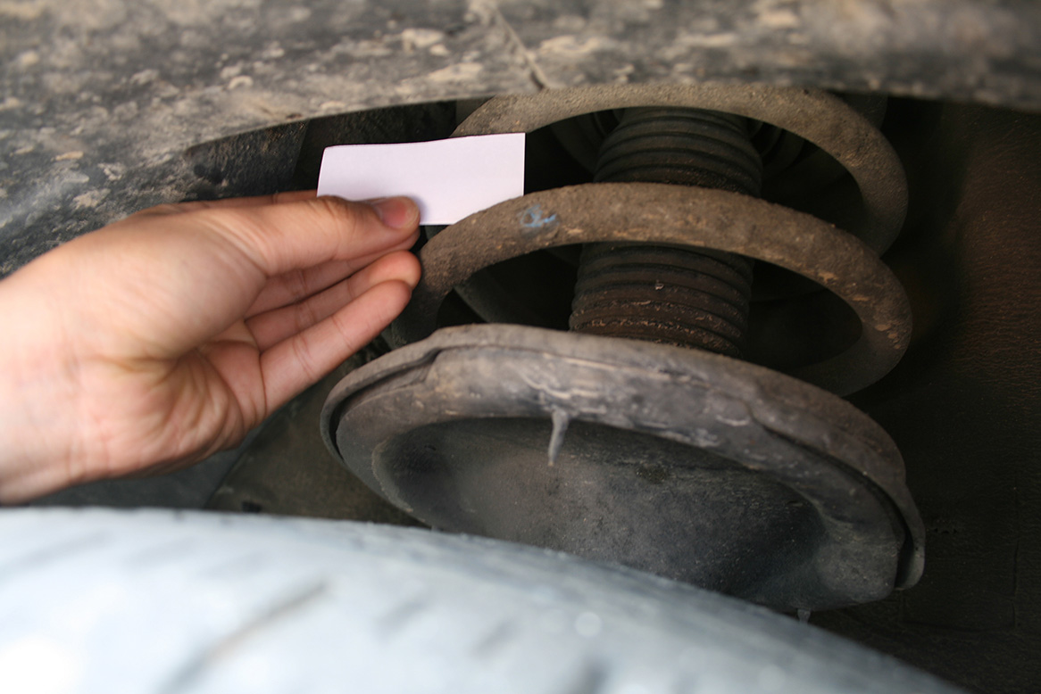 Step 3: Insert Paper into the Coil Gap