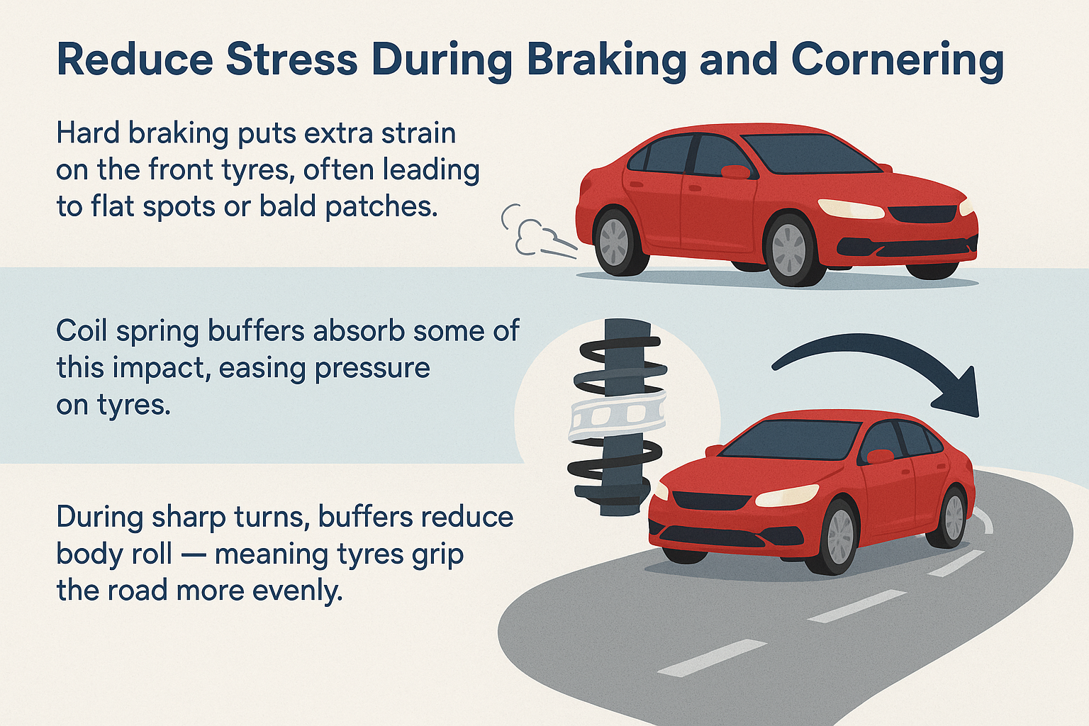 Reduce Stress During Braking and Cornering