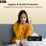 Hiya Automotive Facial Tissues – Pack of 2 (100 Sheets per Box) Soft & Gentle for Everyday Use - Image 4