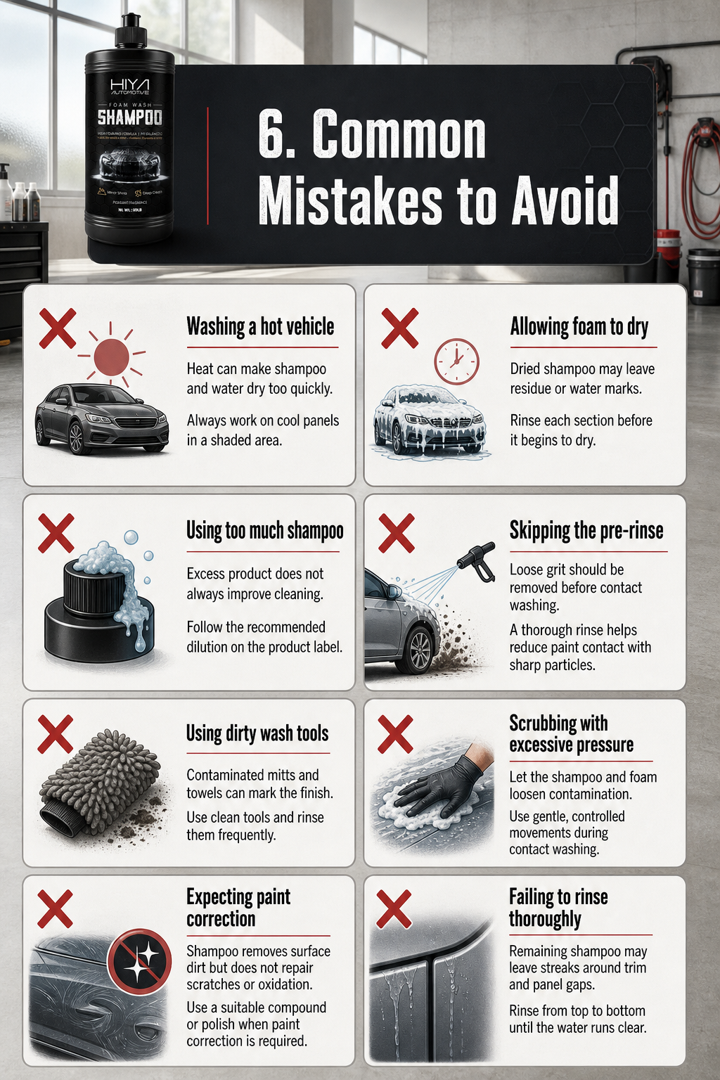 6. Common Mistakes to Avoid