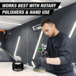 Professional car care 1 step rubbing compound and polishing pad