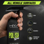 Quick Shine Polish Spray for Car & Bike | Dashboard Polish, Tyre Shine, Plastic & Paint Restorer | Instant Gloss, Dust Repellent, Long Lasting Protection - Image 6