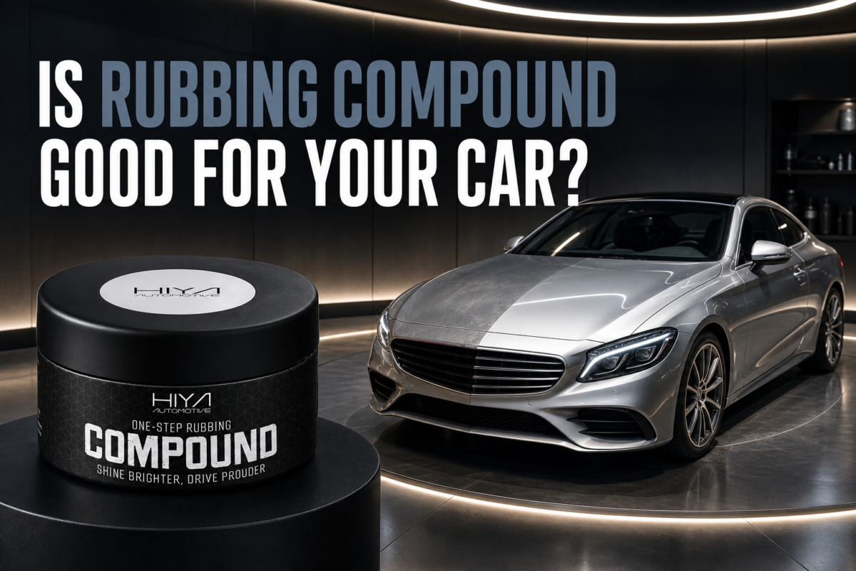 Is Rubbing Compound Good for Your Car?