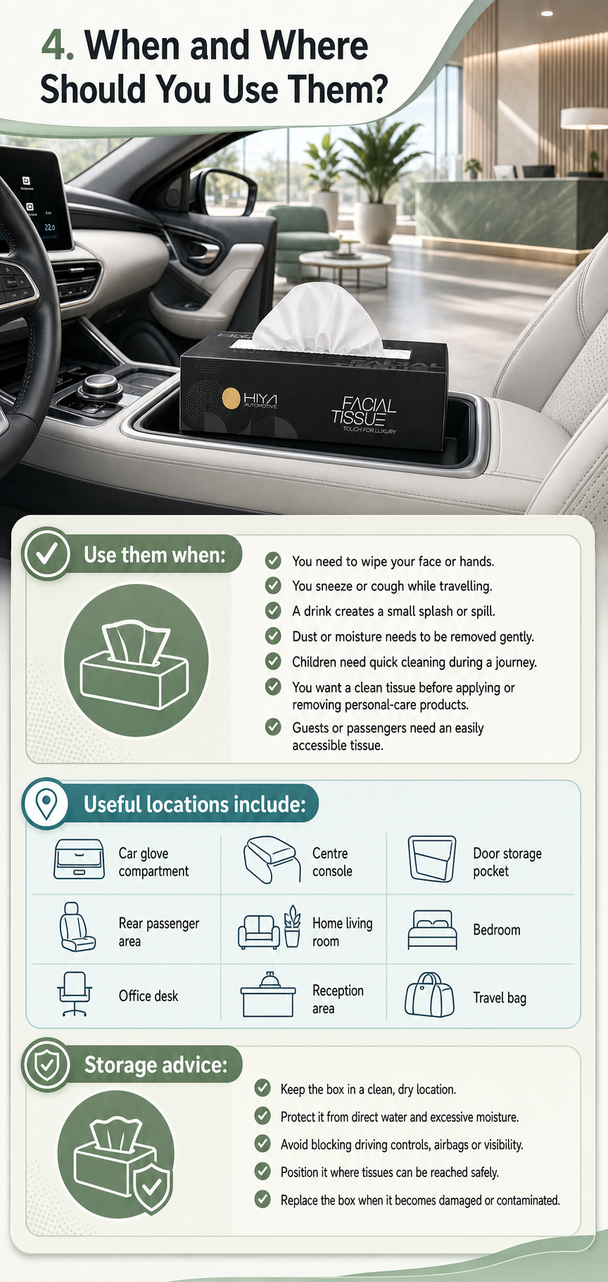 4. When and Where Should You Use Them?