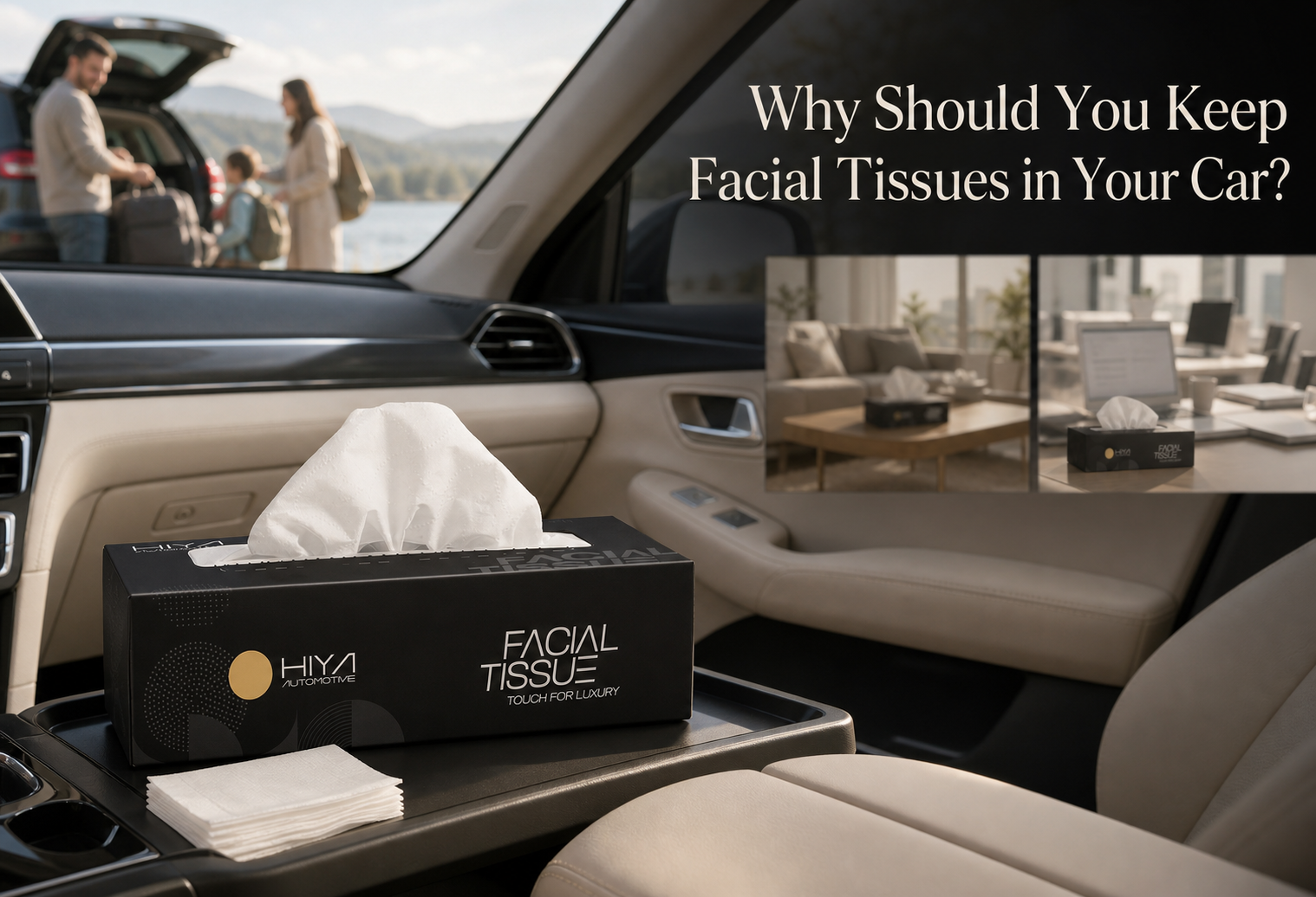 Why Should You Keep Facial Tissues in Your Car?